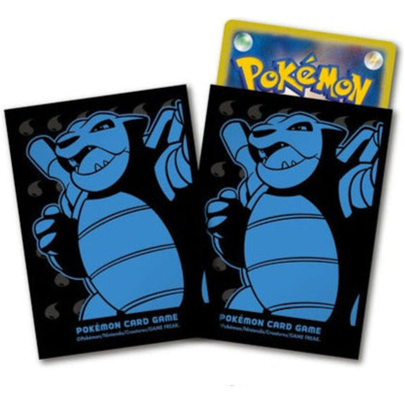 Blastoise Pokemon Trading Card Sleeves Premium Gloss x64