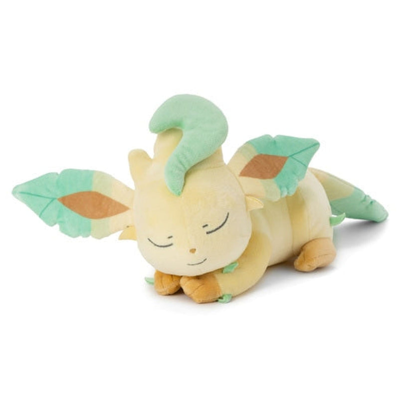 Leafeon Pokemon Sleeping Friend Plush