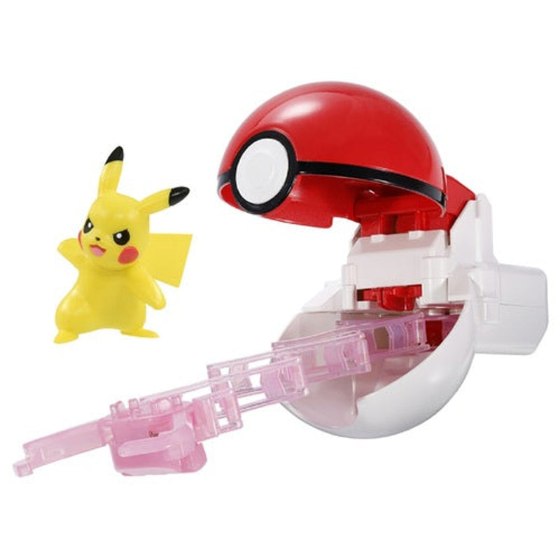Pikachu & Pokeball Pokemon Moncolle Action Figure