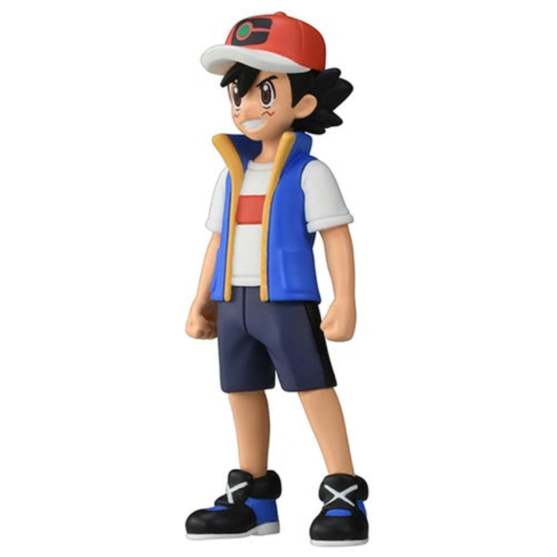 Ash Ketchum Pokemon Moncolle Trainer Collection Action Figure