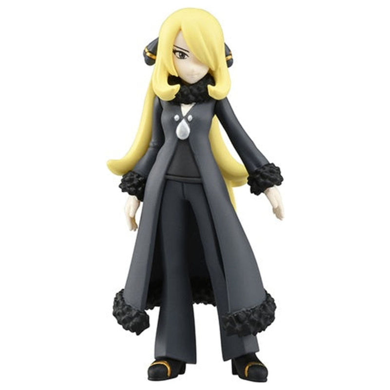 Cynthia Pokemon Moncolle Trainer Collection Action Figure