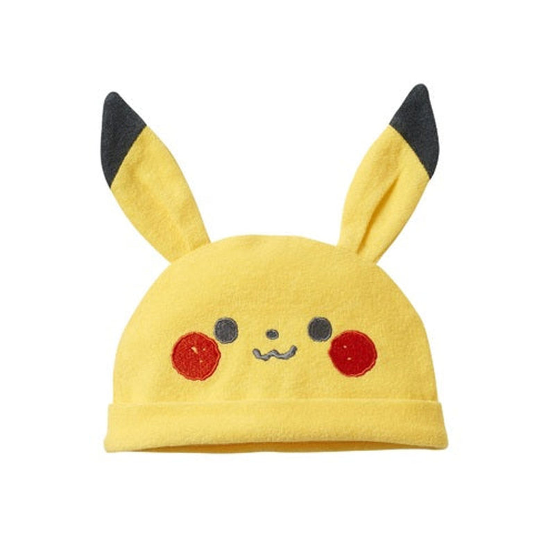 Pikachu Pokemon Monpoke Baby Gift Set (Apron, Shorts & Hat)