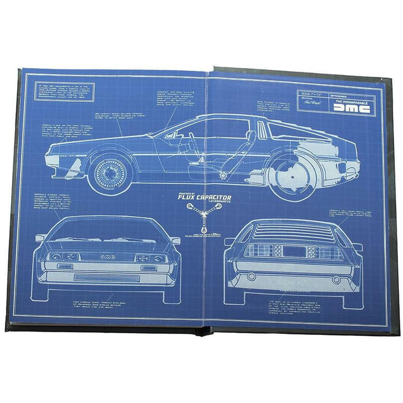 Back To The Future Logo Light Up Notebook