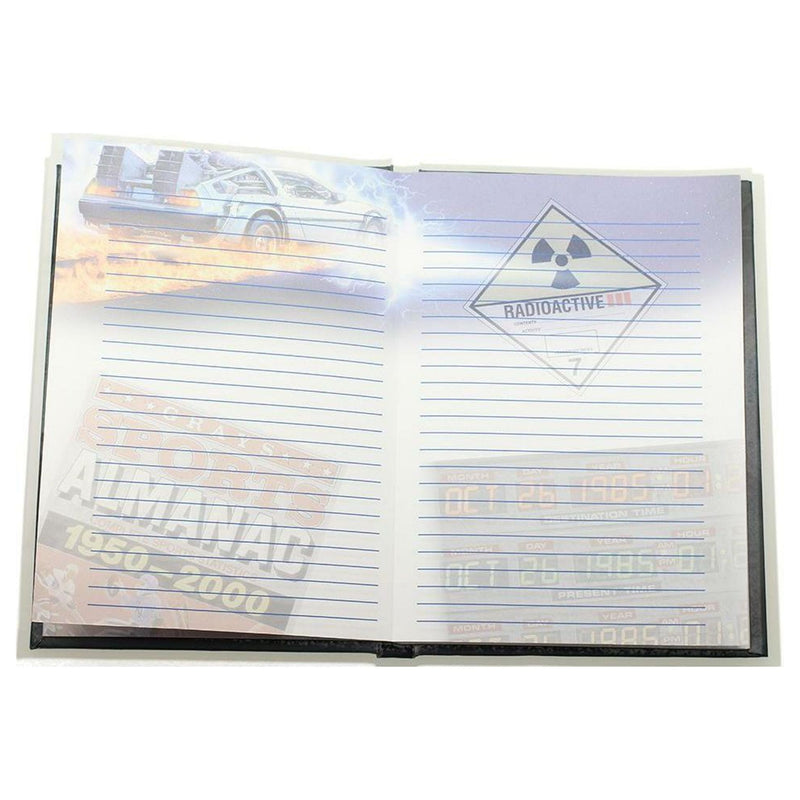Back To The Future Logo Light Up Notebook