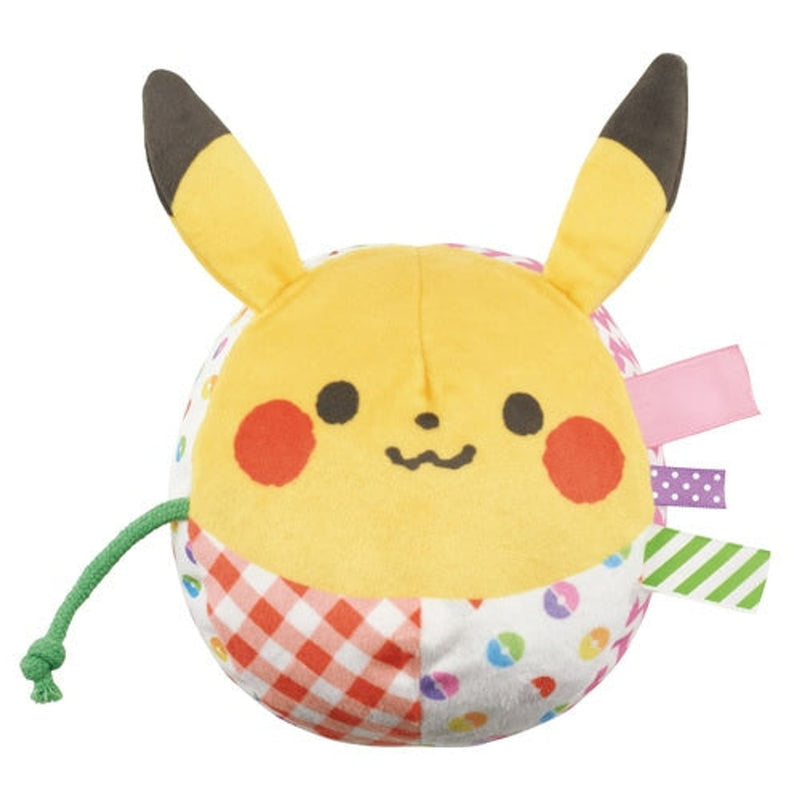 Pikachu Pokemon Monpoke Baby Toy First Soft Ball
