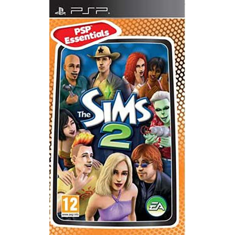 Sims 2 EssentialsItalian Box - EFIGS in Game for Sony Playstation Portable PSP