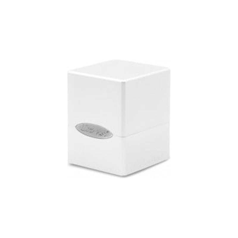 Deck Box Satin Cube Arctic White