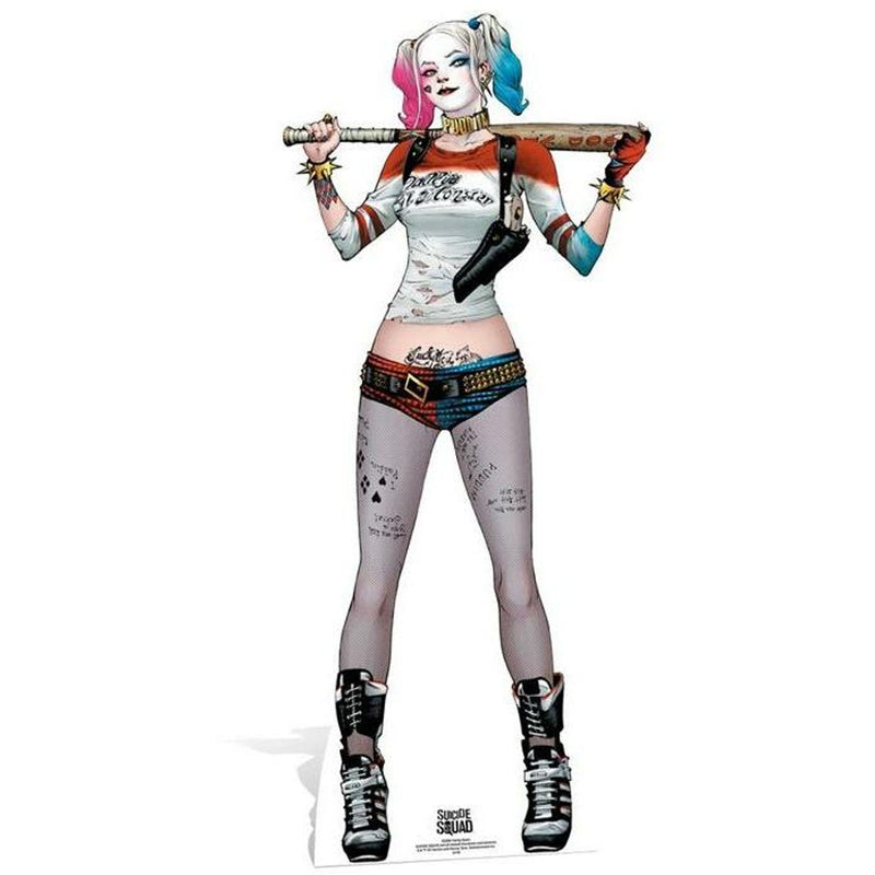 Suicide Squad Harley Comics Cutout