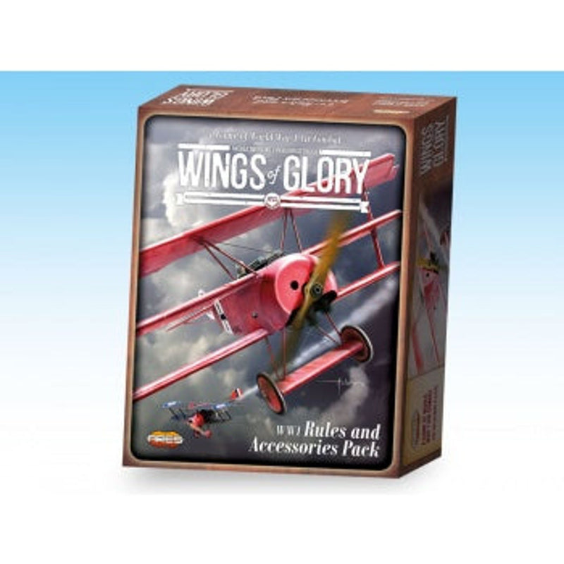 WW1 Wings Of Glory Rules And Accessories Pack