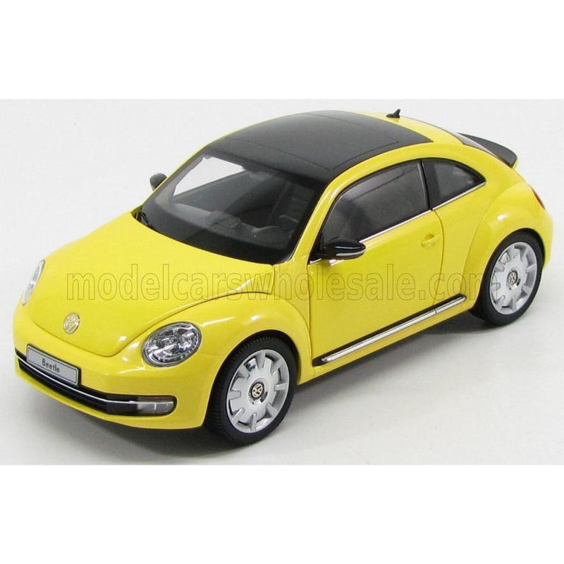 Volkswagen Beetle 2012 Yellow Sun Flow - 1:18