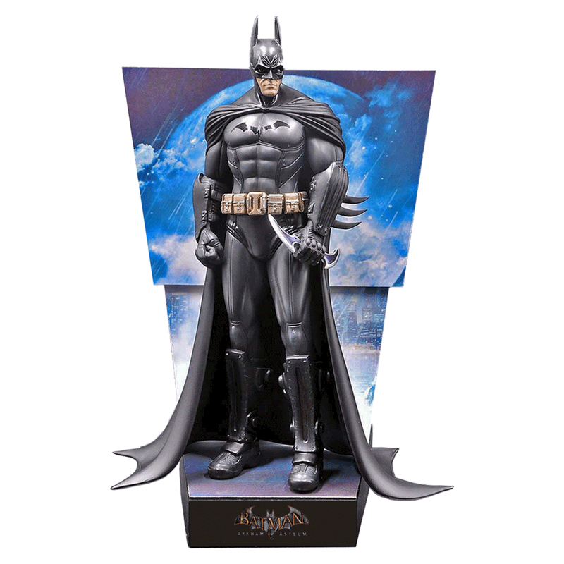 Batman Arkham Asylum Batman Prm Motn Statue