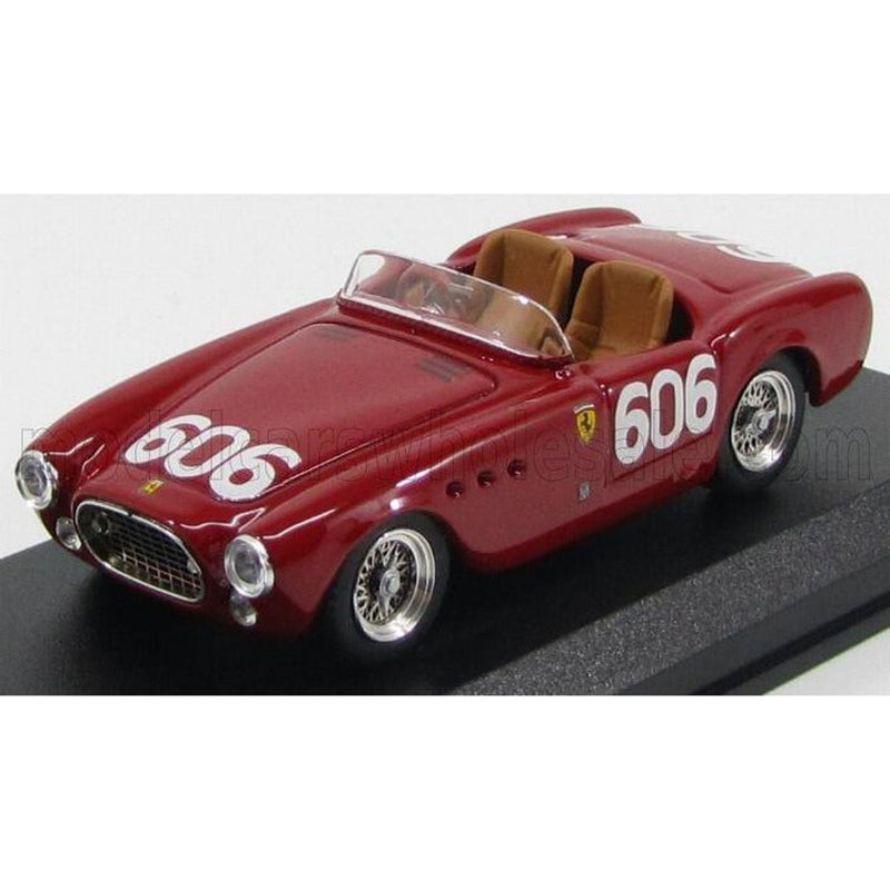 Ferrari 225S Spider N 606 Mille Miglia 1952 Bornigia - Bornigia Red 1:43