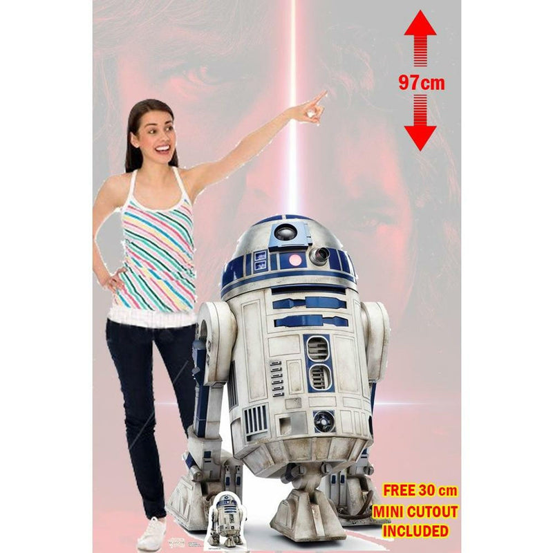 Wars The Last Jedi R2-D2 Lifesize Cutout
