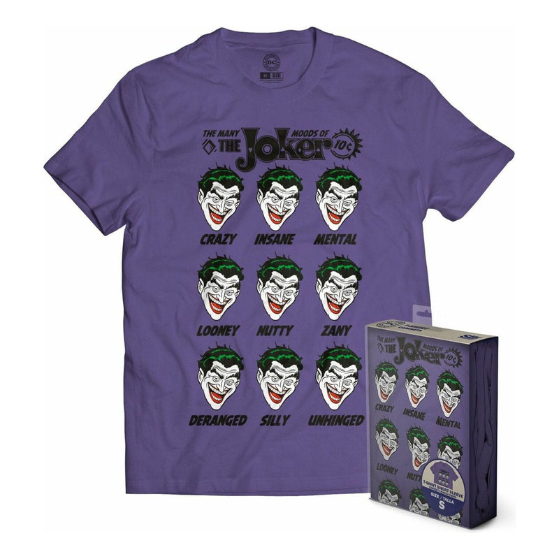 DC The Joker Moods Purple T-Shirt