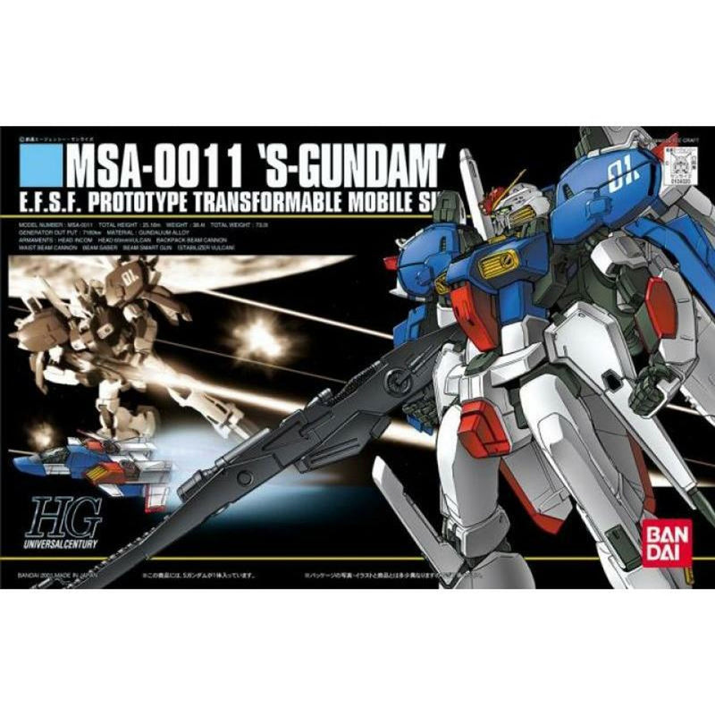 HGUC Gundam-S Msa-0011 1/144