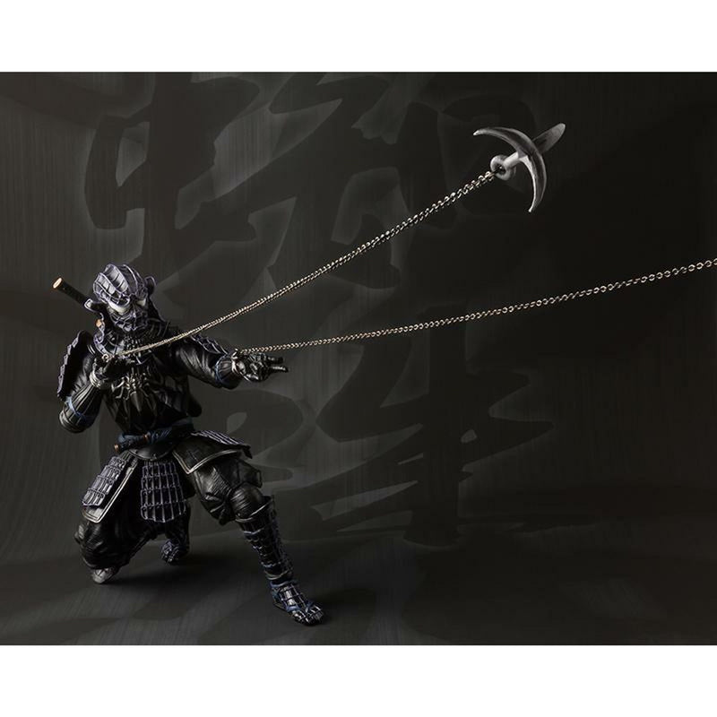 Samurai Black Spider-Man Action Figure
