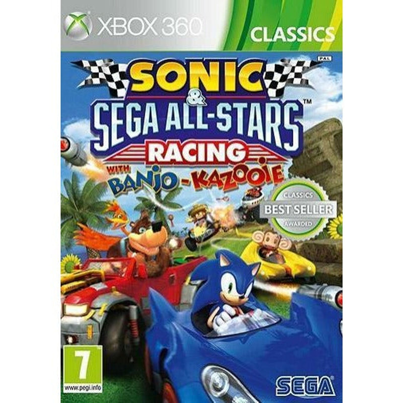 Sonic & SEGA All-Stars Racing w. Banjo & Kazooie Classics | Microsoft Xbox 360