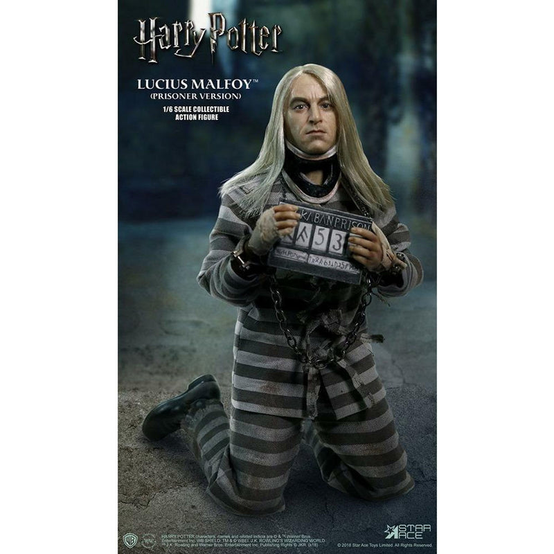 Harry Potter Lucius Malfoy Prisoner Version Action Figure - 1:6