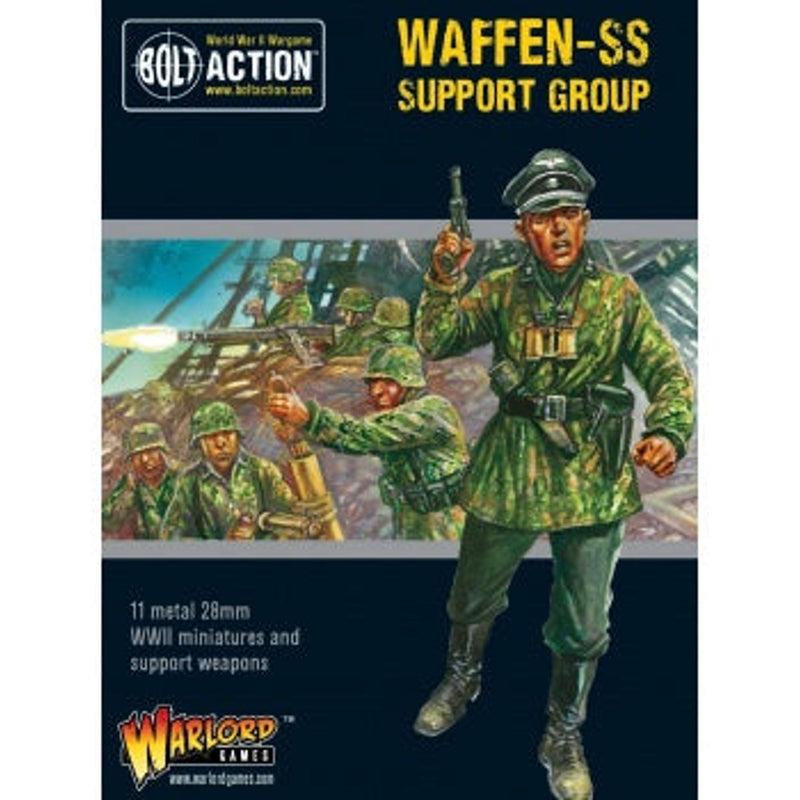Bolt Action 2 Waffen-SS Support Group HQ / Mortar & MMG