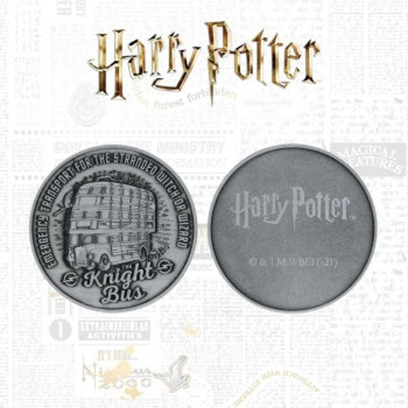 Harry Potter Knight Bus Medallion