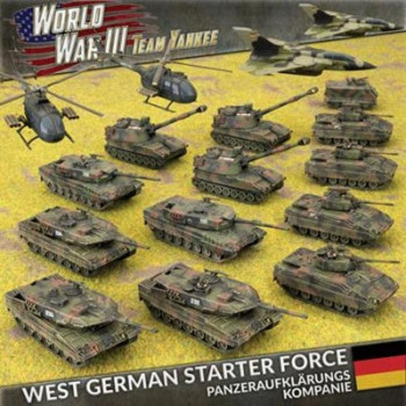WWIII: West German Starter Force Panzeraufklarungs Kompanie Plastic