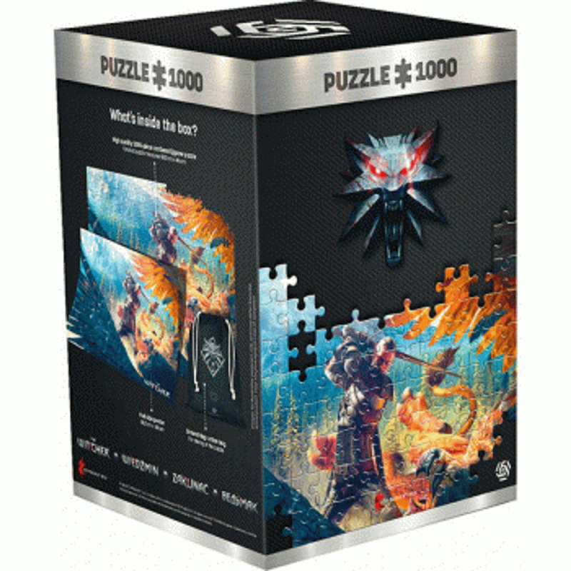 The Witcher: Griffin Fight 1000 Pieces Puzzle