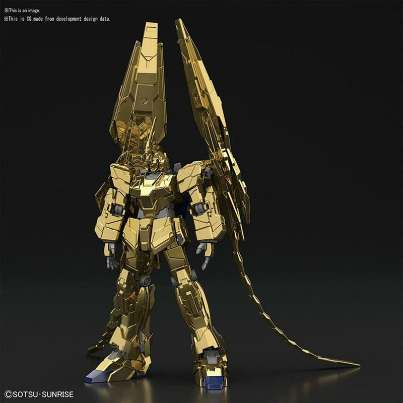 HGUC Gundam Unic Phenex Unicr Gold 1/144