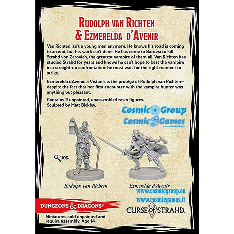 Dungeons & Dragons Ezmerelda D'Avenir&R.Van Richten Figure