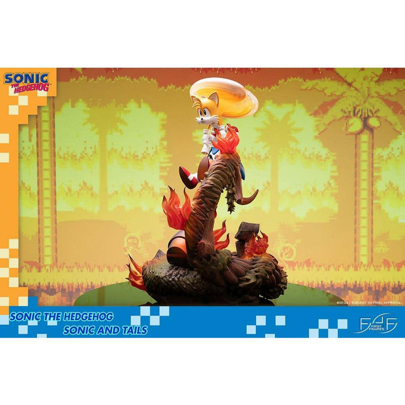 Sonic The Hedgehog Sonic And Tails Statue