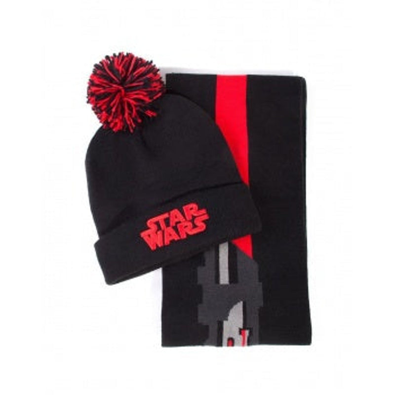 Star Wars Darth Vader Beanie & Scarf Gift Set