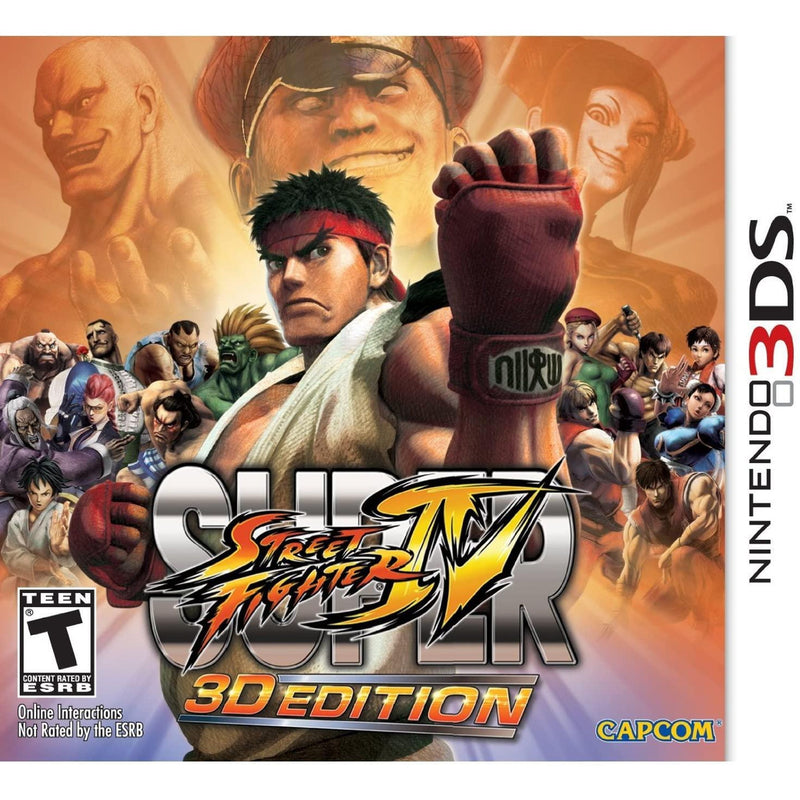 Super Street Fighter IV: 3D Edition Italian Box - EFIGS In Game for Nintendo 3DS
