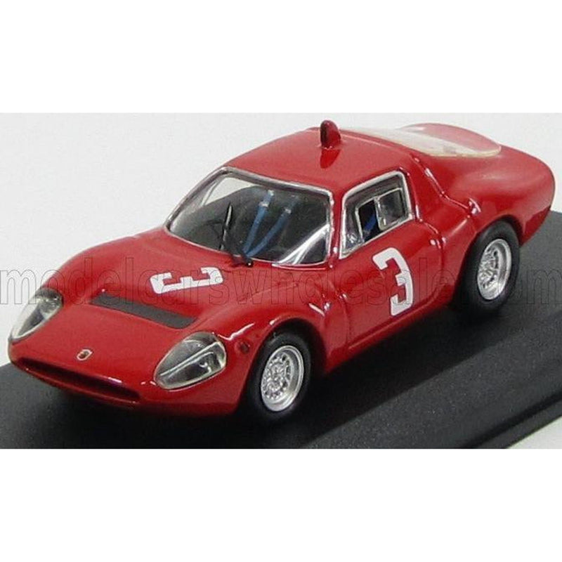 Abarth Ot1300 Coupe N 3 Winner Hockenheim 1967 T.Hezemans Red 1:43