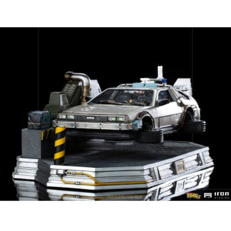 DeLorean Set Regular Version - Back to the Future Part II - Art - 1:10