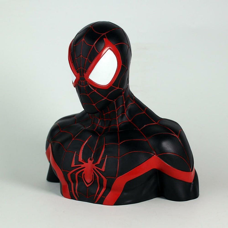 Spider-Man Miles Morales Deluxe Bust Bank