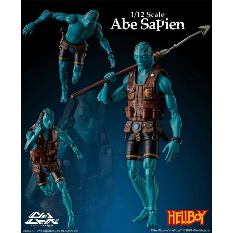 Hellboy Abe Sapien Action Figure - 1:12