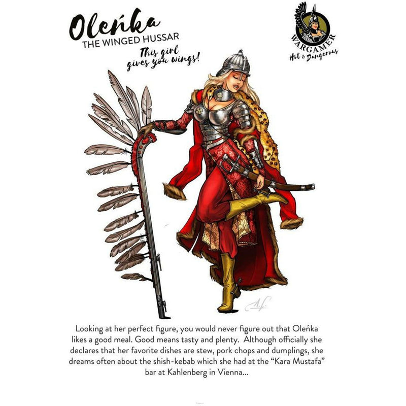 54 MM Olenka The WiNGEd Hussar