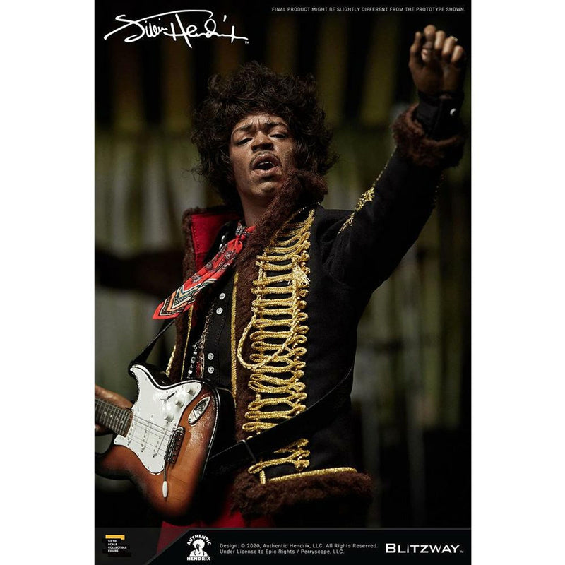 Jimi Hendrix Action Figure - 1:6