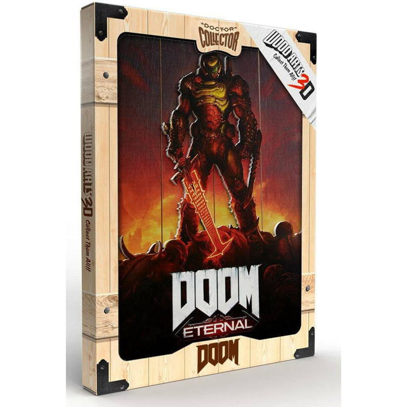 Doom Eternal Wooden Poster