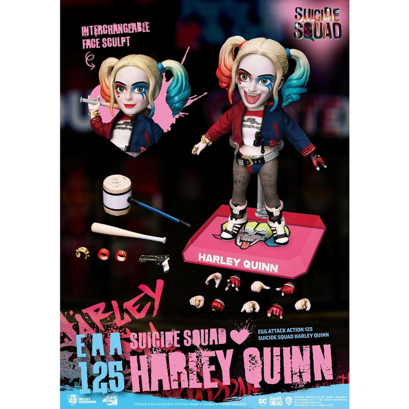 Egg Attack Act Suicide Squad Harley Q.
