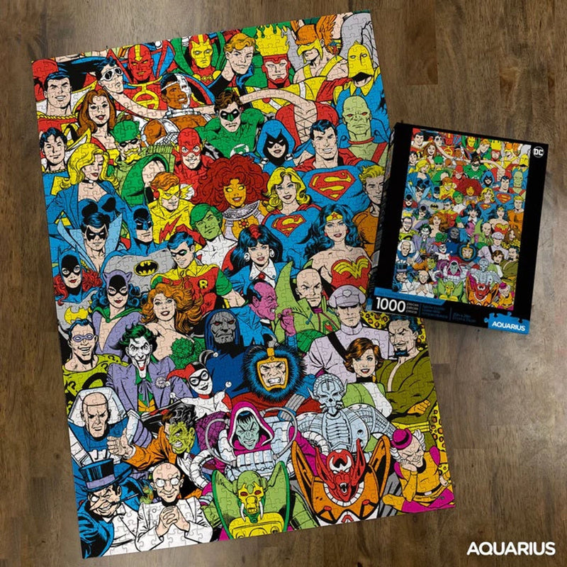 DC Retro Cast Puzzle - 1000 Pieces