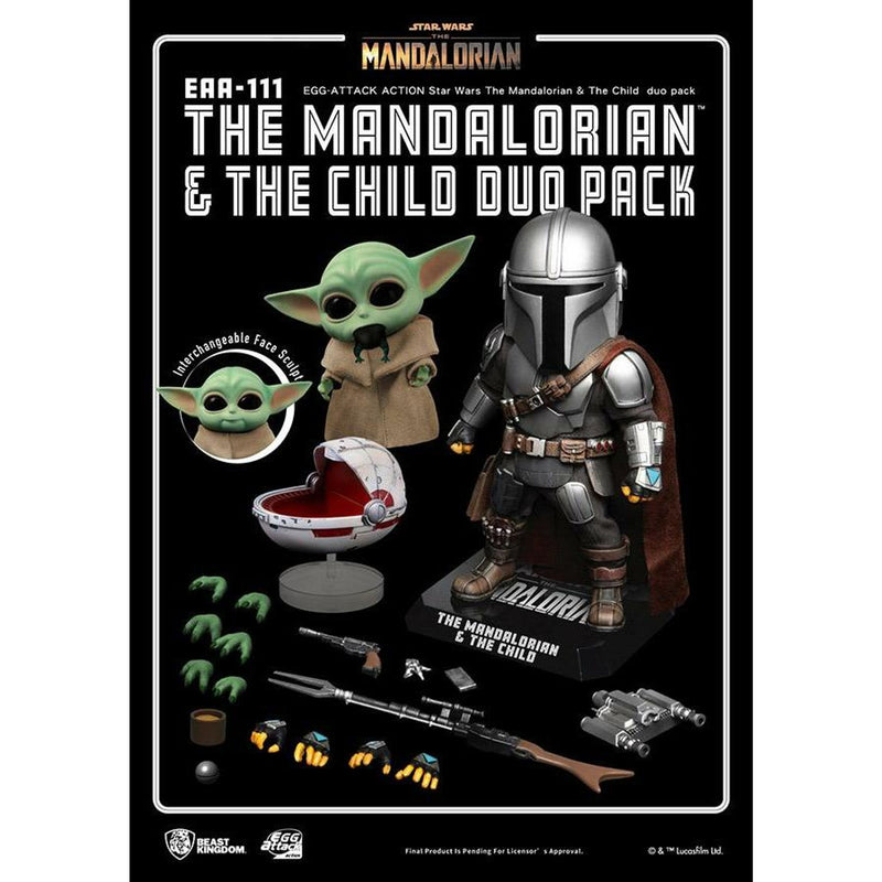 Star Wars Egg Aa Mandalorian & The Child Duo Pk