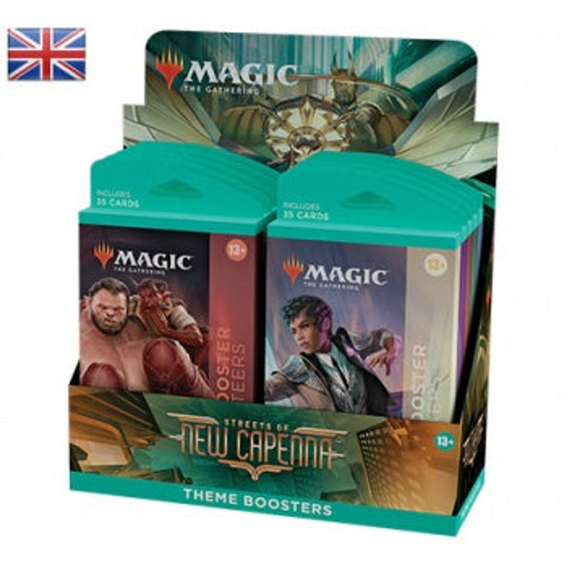 Magic: The Gathering Streets Of New Capenna Theme Booster Display - 10 Packs