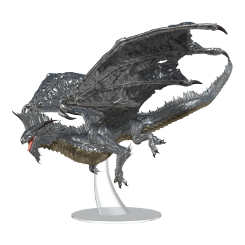 Dungeons & Dragons Nolzur's Marvelous Miniatures: Adult Silver Dragon