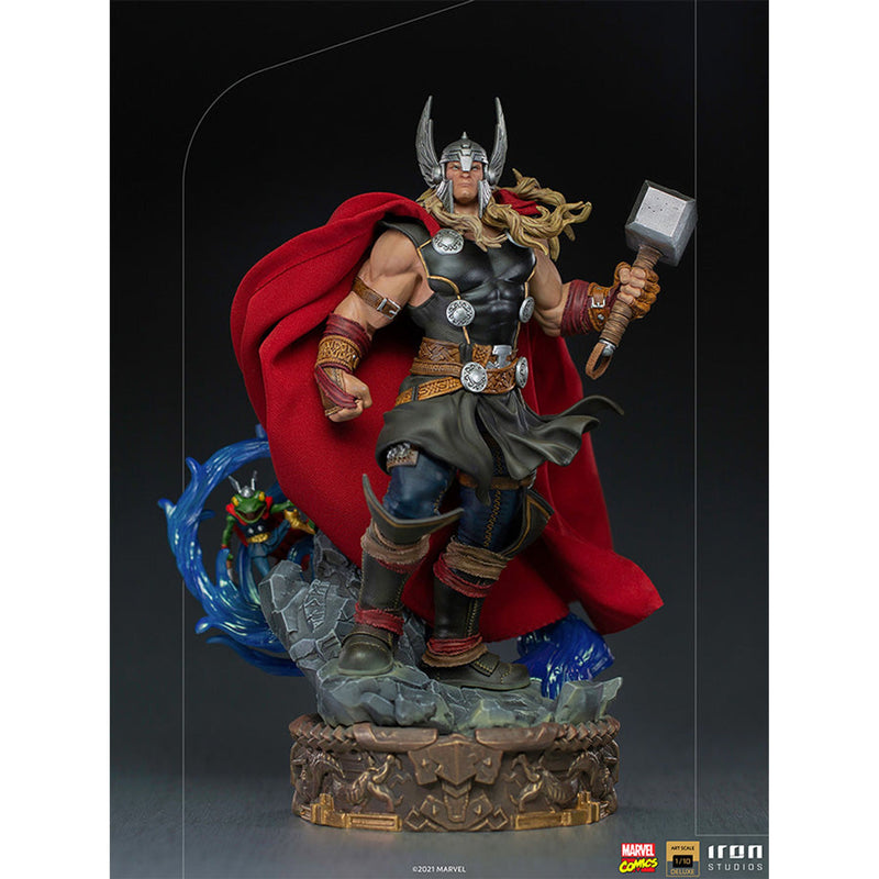 Thor Unleashed Deluxe Art Statue