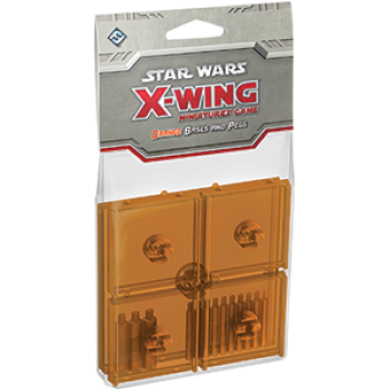 Star Wars X-Wing: Orange Bases And Pegs Expansion Pack