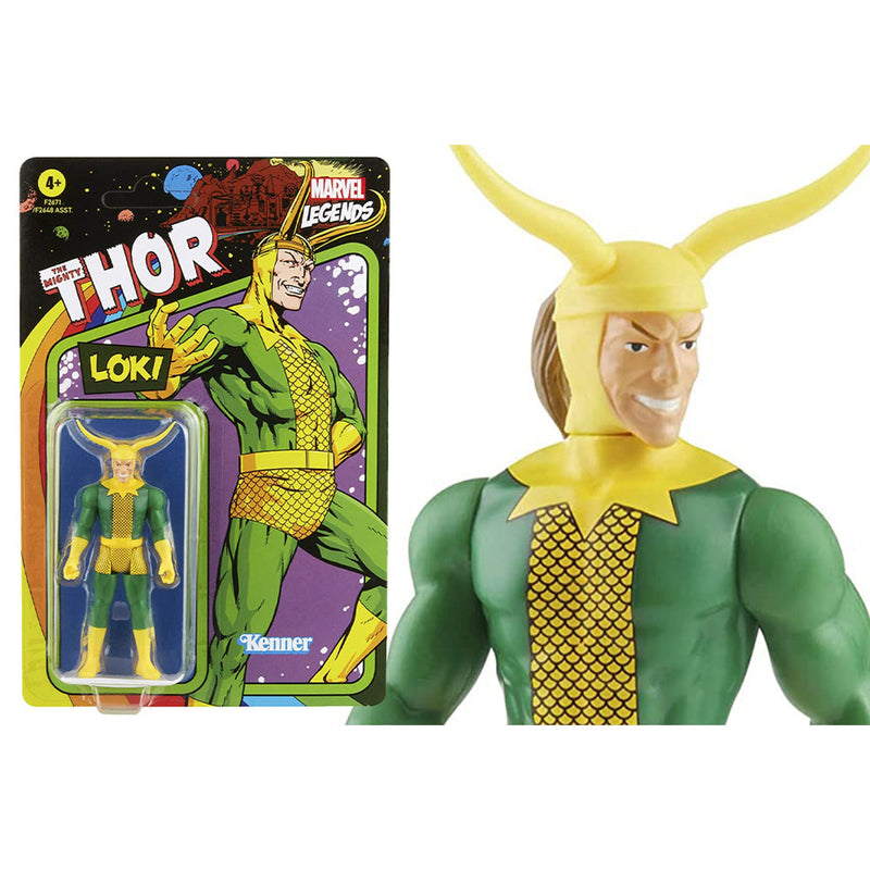 Marvel Legends Retro Loki Action Figure