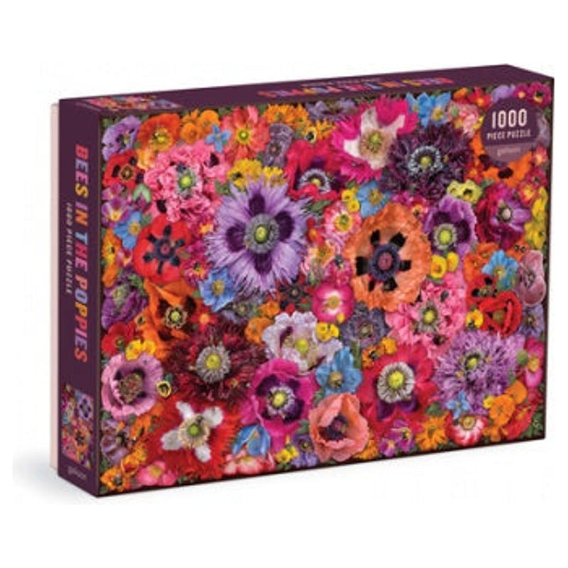 Bees In the Poppies 1000 Pieces Puzzle