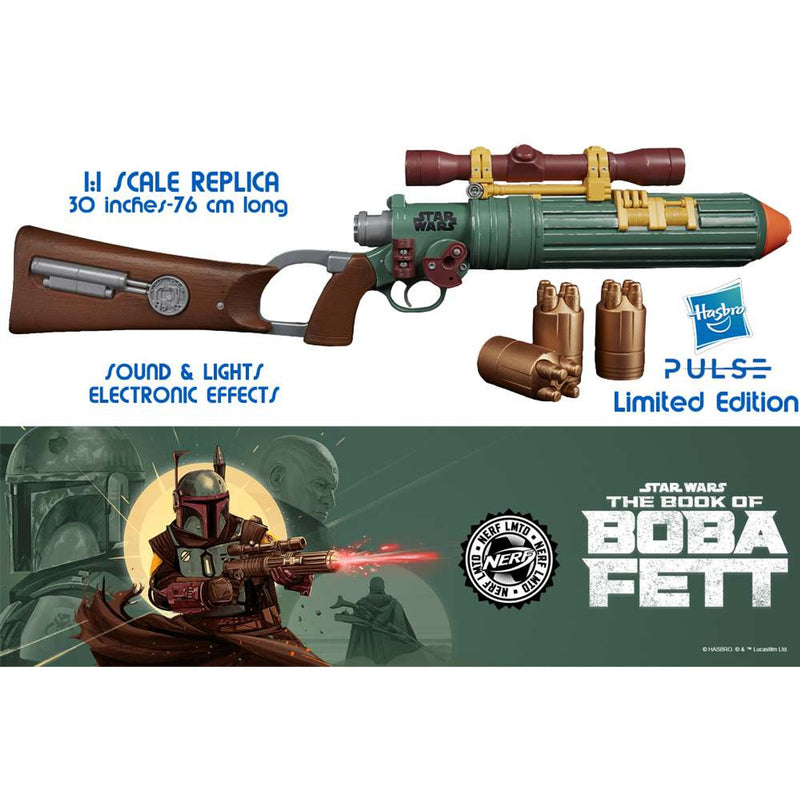 Star Wars Boba Fett Ee-3 Blaster Ltd Nerf