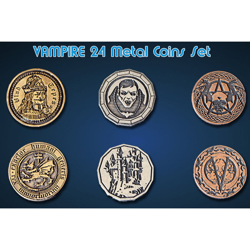 Vampire Metal Coins Set (24)