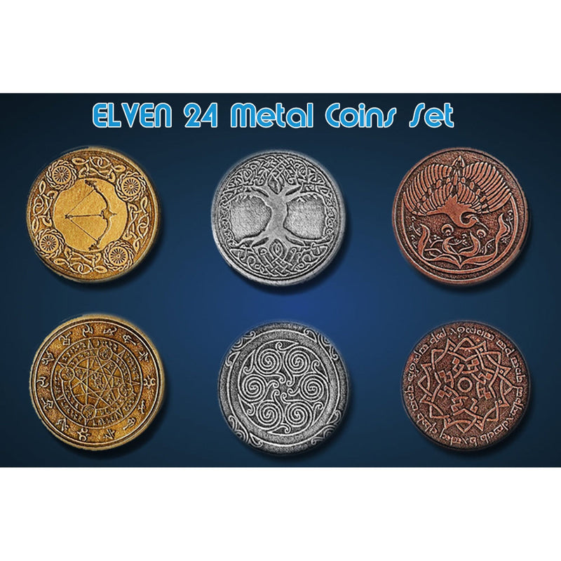 Elven Metal Coins Set (24)
